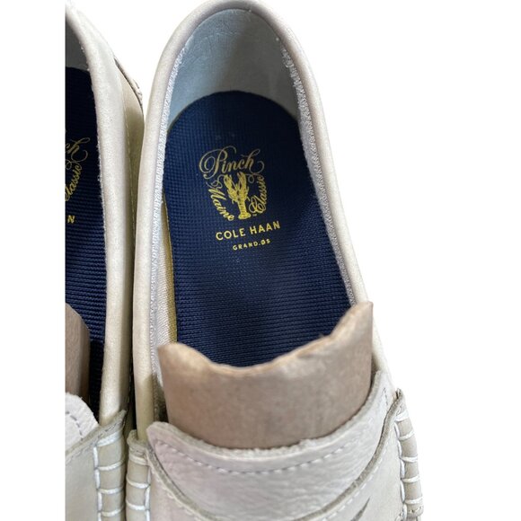 Cole Haan Maine Pinch Mens Tan Leather Loafers Shoes Size 12M SKU 8670 - Picture 8 of 14